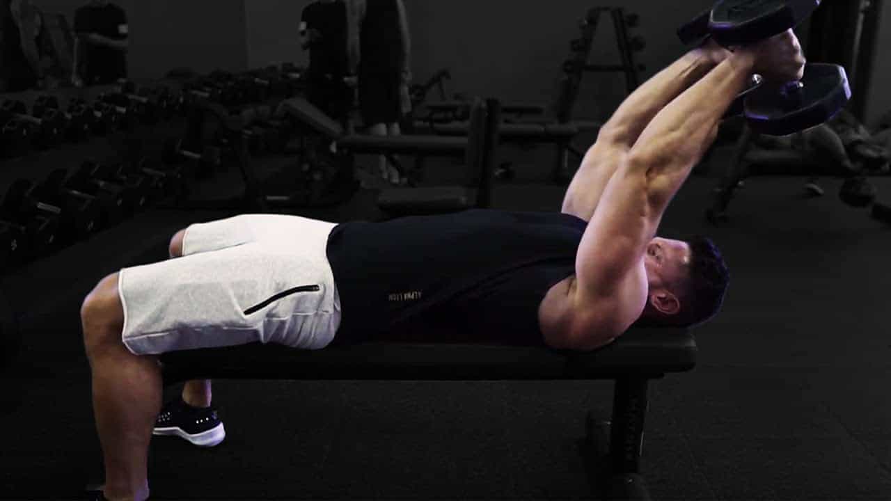 Overhead triceps extensions