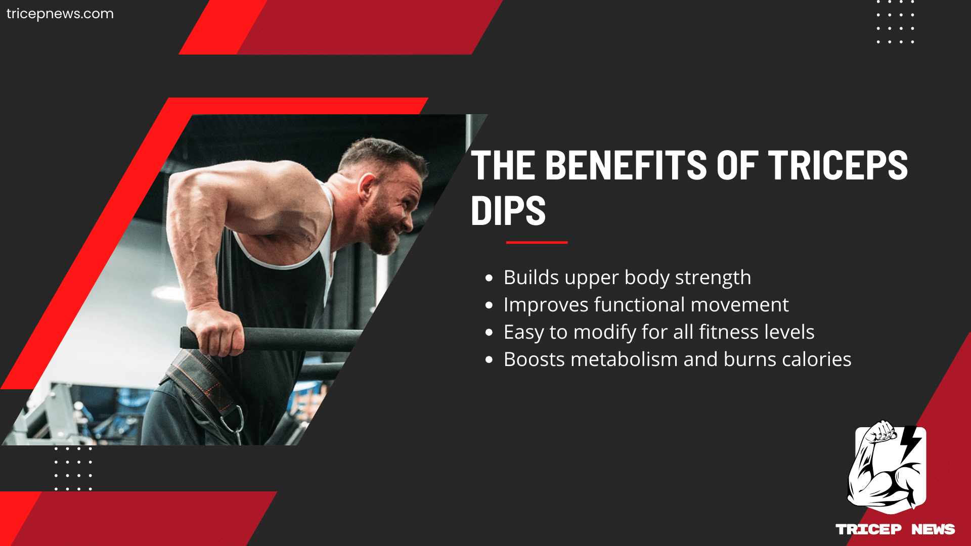 benefits of tricep dips