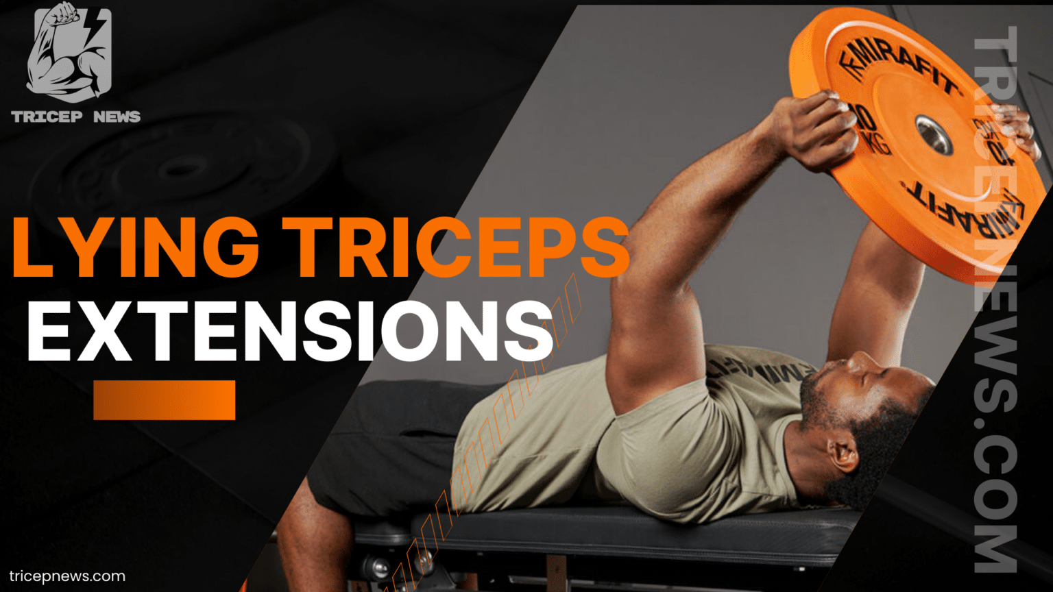 lying tricep extension