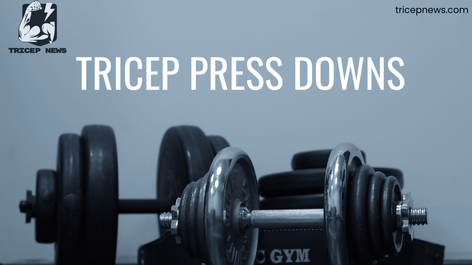 tricep press down