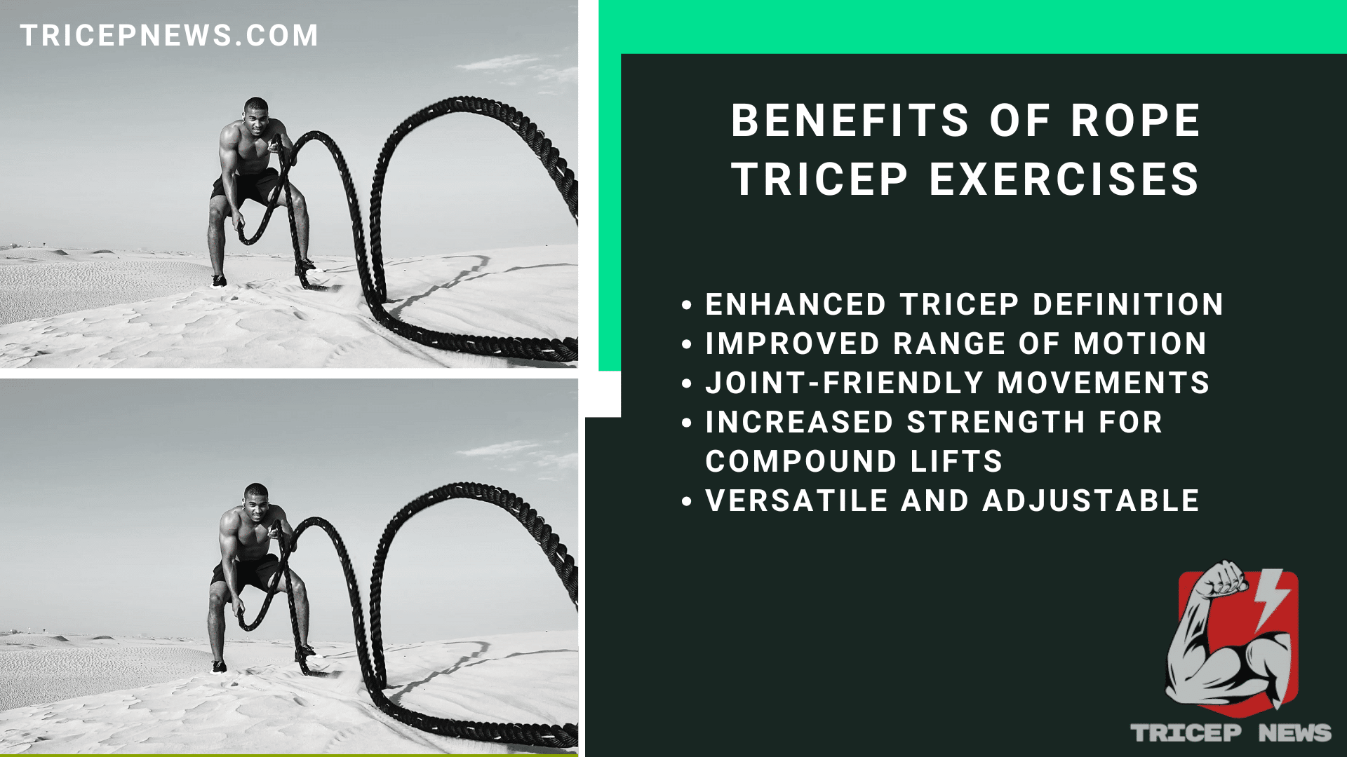 benefits of tricep rope