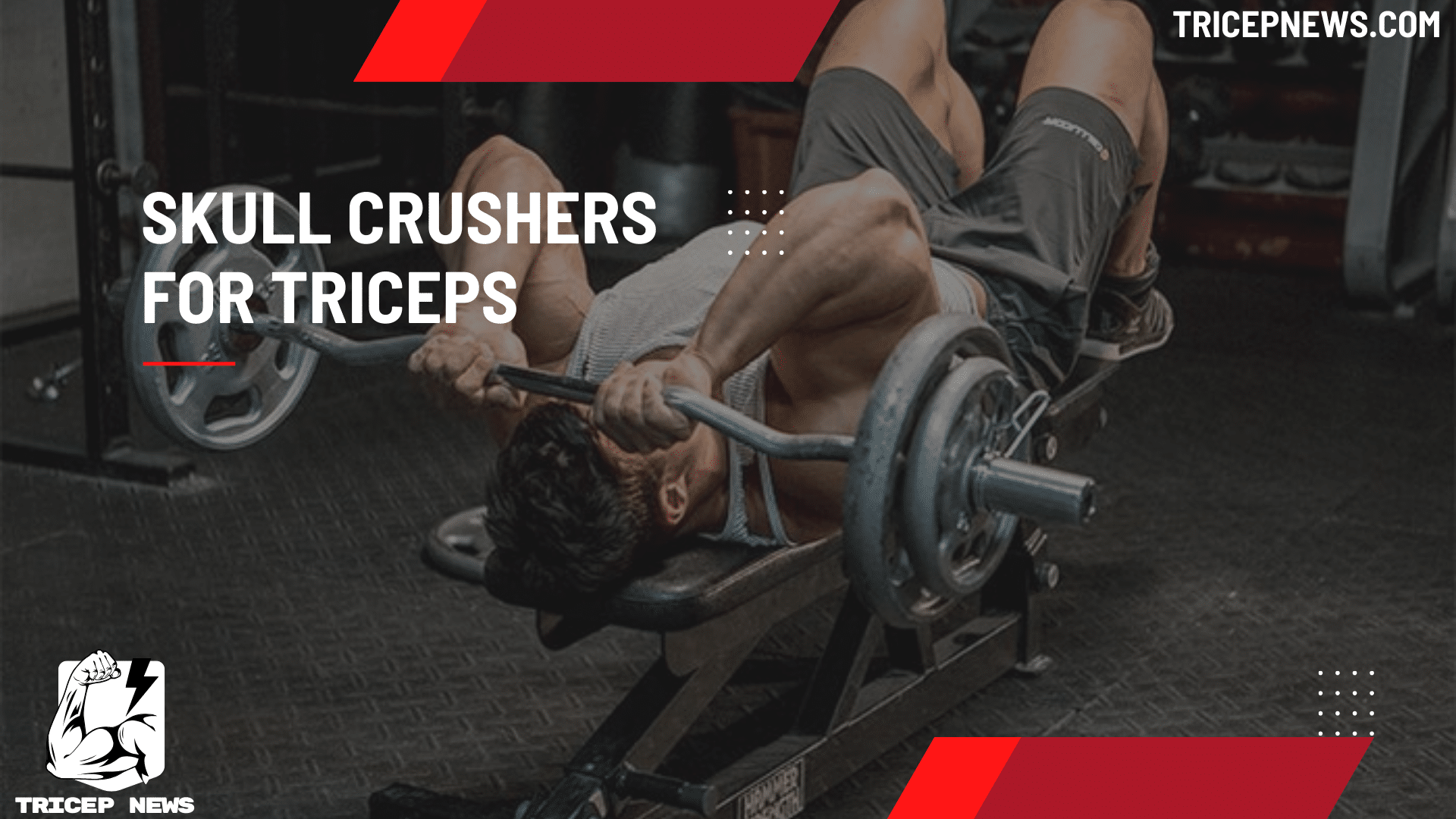 Skull Crushers for Triceps