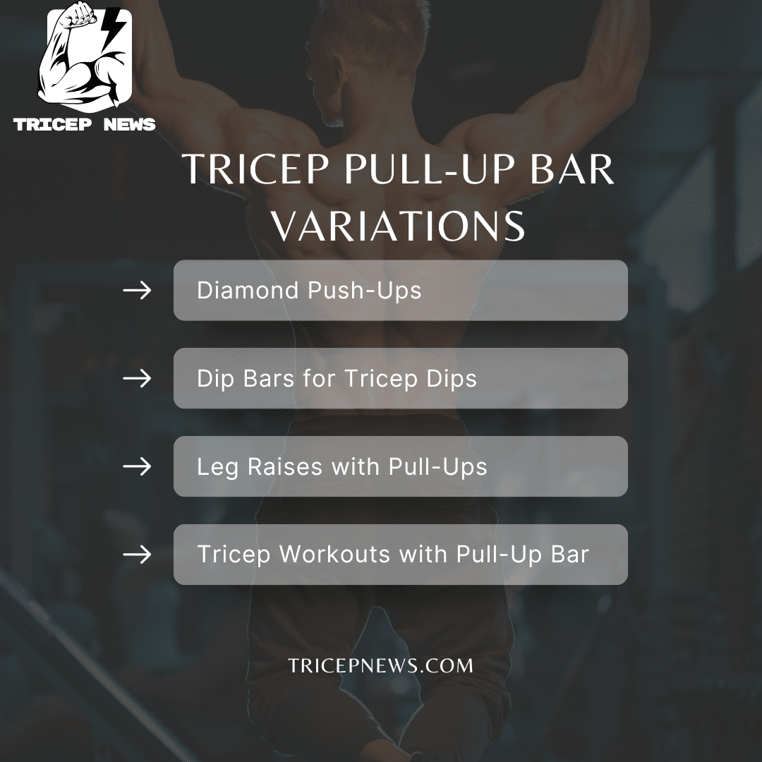 Tricep Pull Up Bar Variations