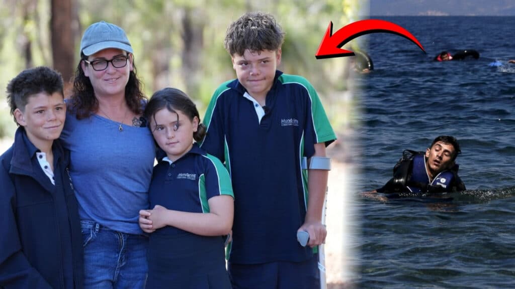 13-Year-Old Boy Swims 4 Hours Through Shark-Infested Waters to Save His Family – A Heroic Feat That Defied All Odds! 13-year-old boy saves family hero story